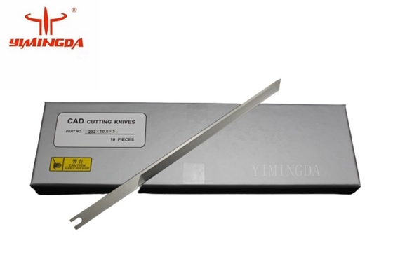 68539 تیغه چاقو برش مواد HSS 232 * 10.5 * 3 میلی متر برای دستگاه برش Kuris